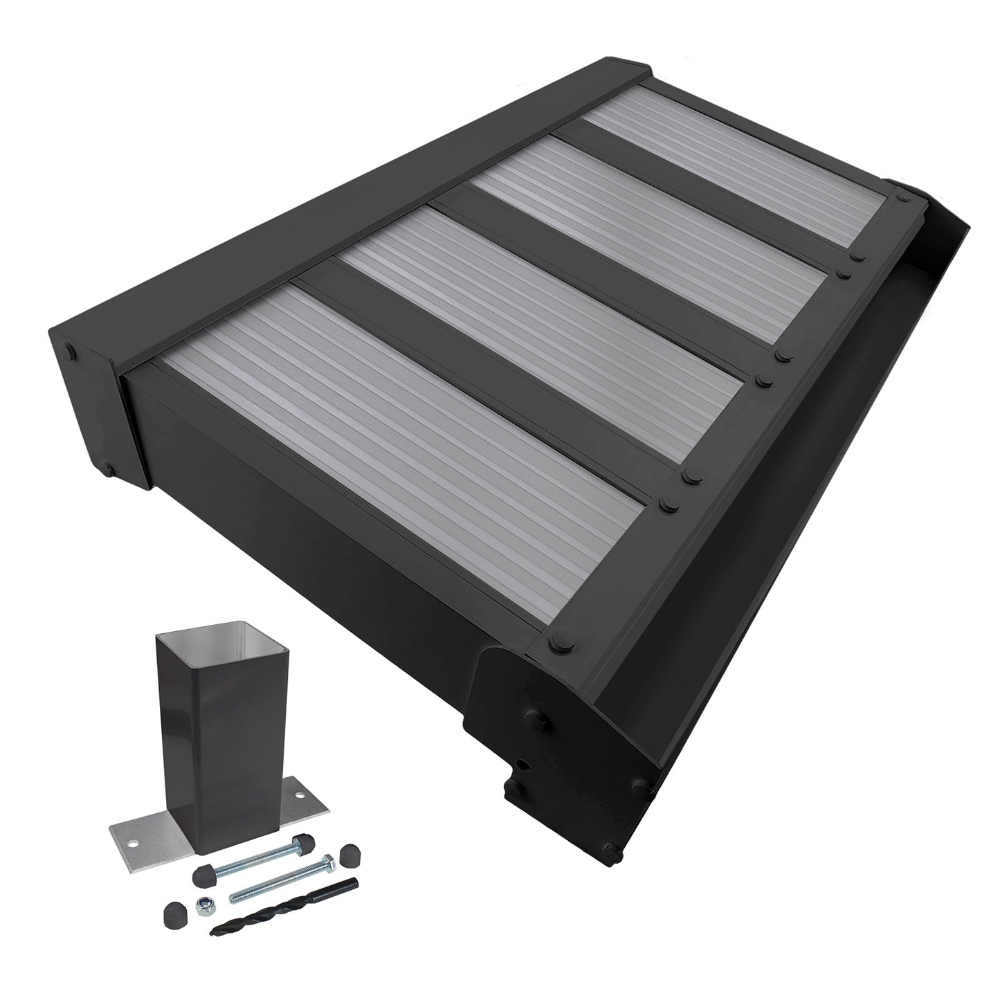 Evolution Canopy Carport Kit (Anthracite Grey/Heatguard)
