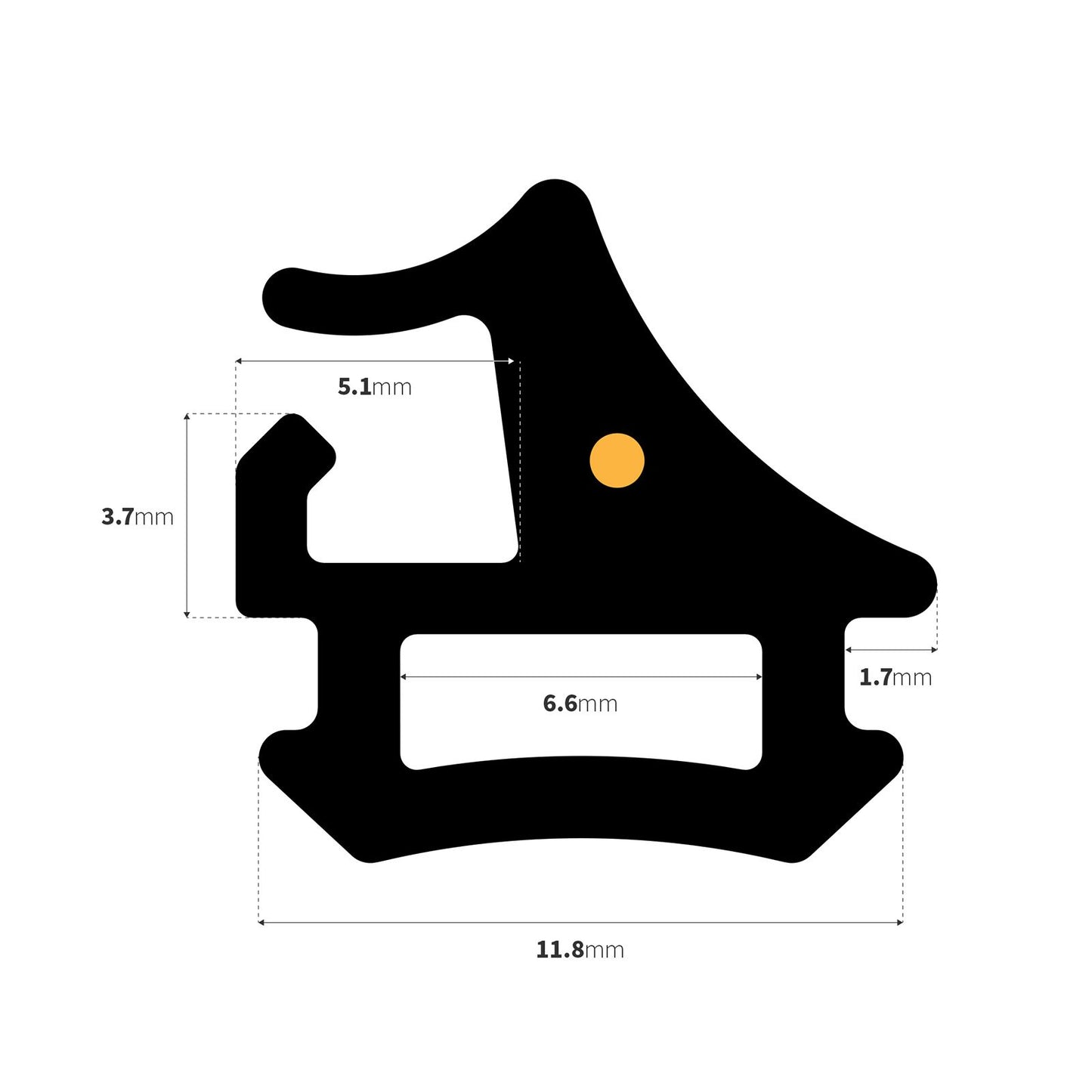 ExtrudaSeal AluK Bifold Door Gasket
