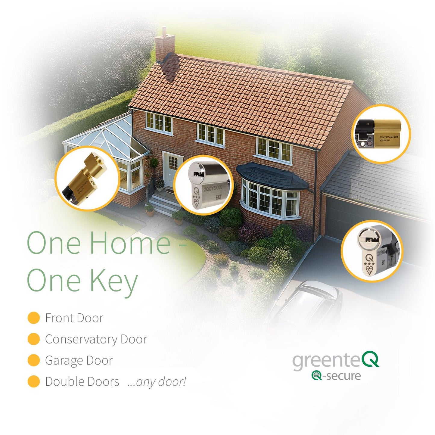 greenteQ Orion 3* Keyed-Alike Services