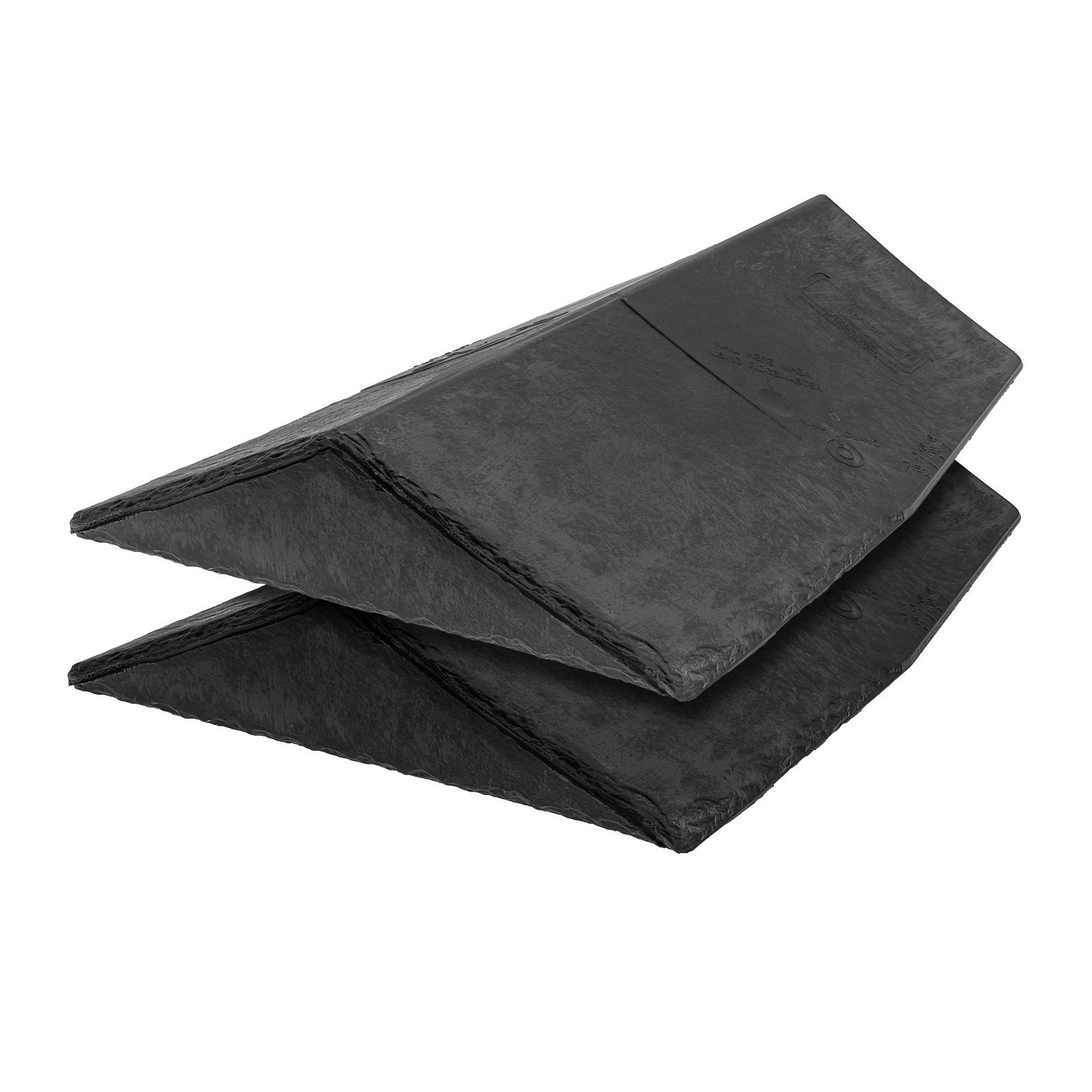 TapcoSlate Classic Ridge End Cap for Synthetic Slate Roof Ridge – Truly PVC