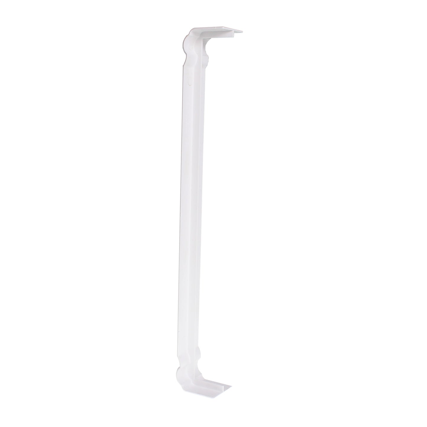 Straight Connector Joint Trim for 18mm Ogee Capping Board – White Straight Connector Joint Trim for 18mm Ogee Capping Board – White