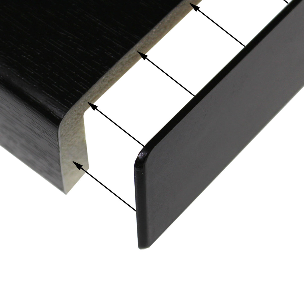 Long End Caps for Window Cill Capping Cover (Pair) – Truly PVC