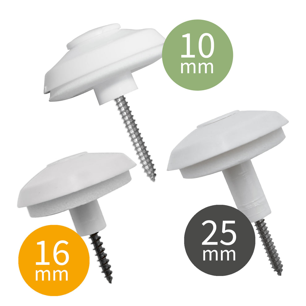 Runner Fixing Button Polycarbonate Sheet Fixing Buttons (10 Pack) – Truly PVC