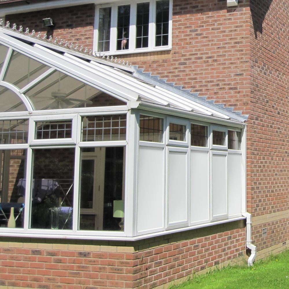 Module Window Infills 20mm Reinforced Flat Half uPVC Door Infill Panel – 750mm x 750mm ...