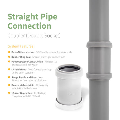 Kayflow 32mm Push-Fit Waste Water Parts