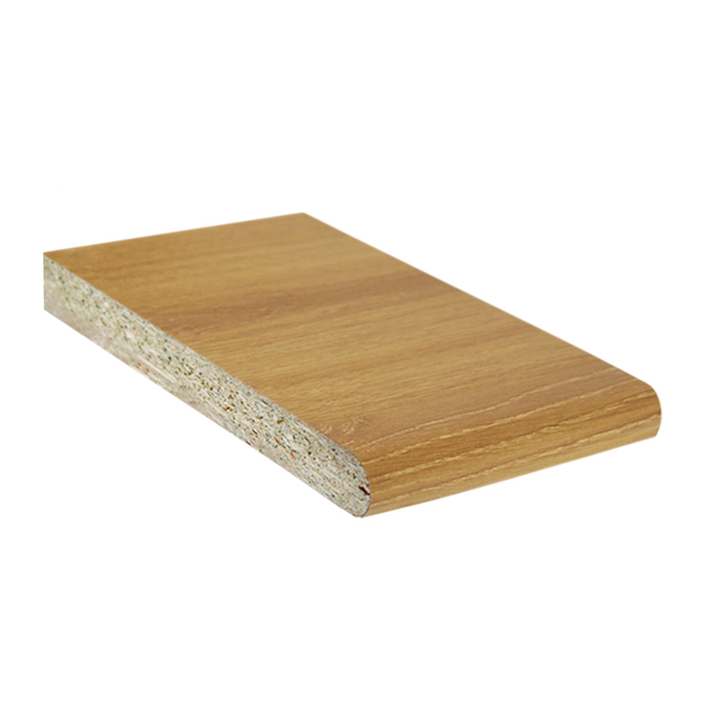 100mm Rosewood 225mm x 1m, 23mm Laminated Window Board Moisture Resistant - Light Oak