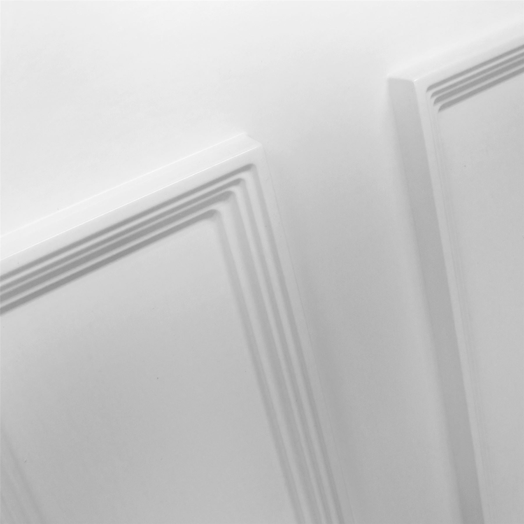 Manor Inverted Panel Manor Raised Moulded Half uPVC Door Infill Panel (700mm x 900mm ...