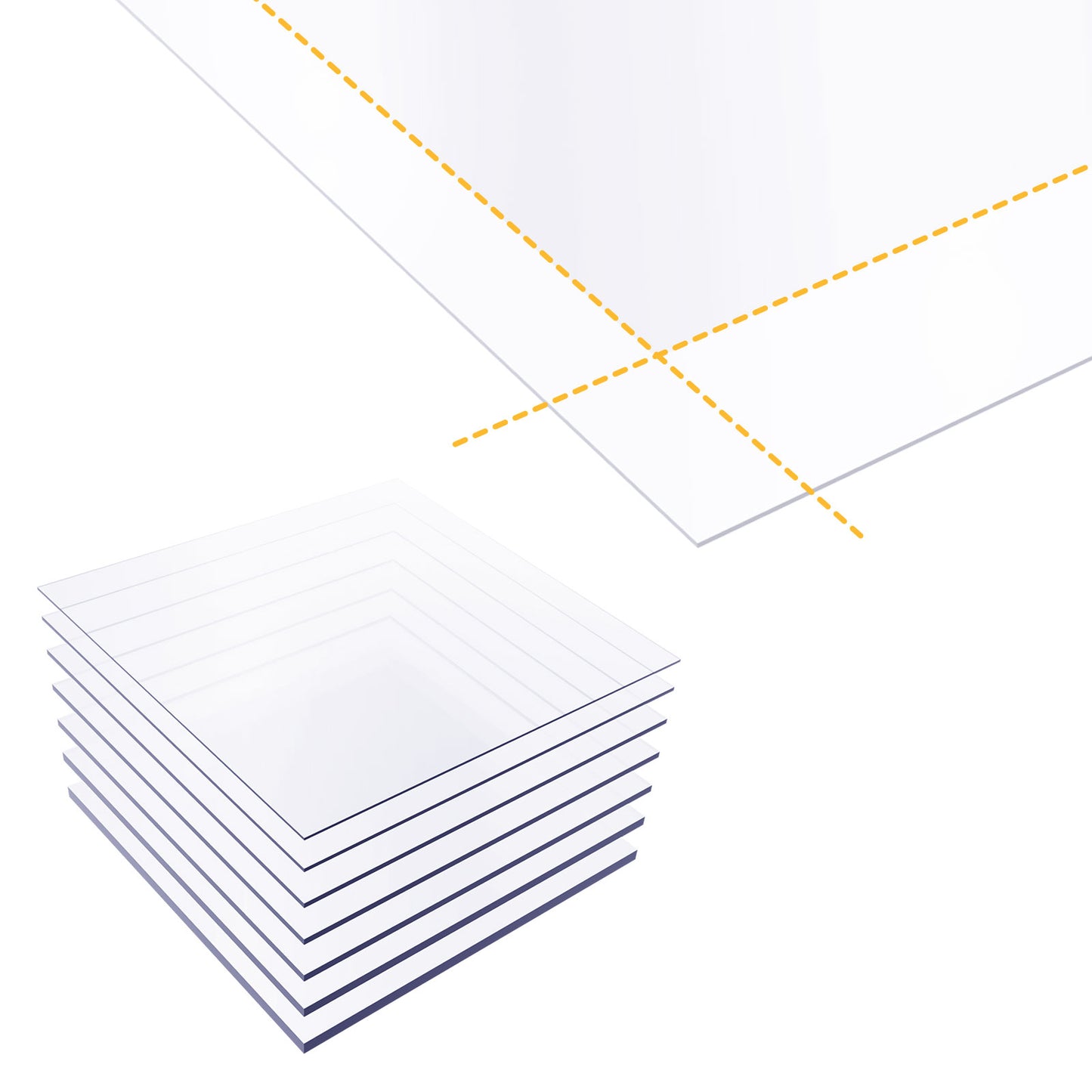 10mm Clear Acrylic Sheet Cut-to-Size