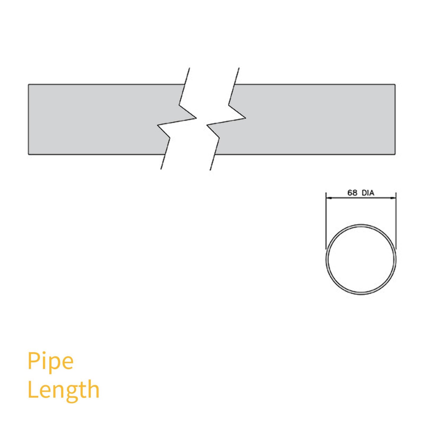 FloPlast Gutter Downpipe