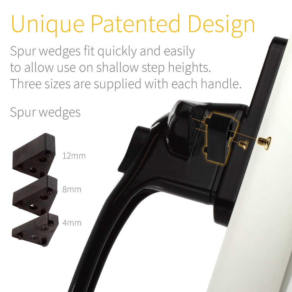 Universal Cockspur Window Handle Key Locking Latch – Truly PVC