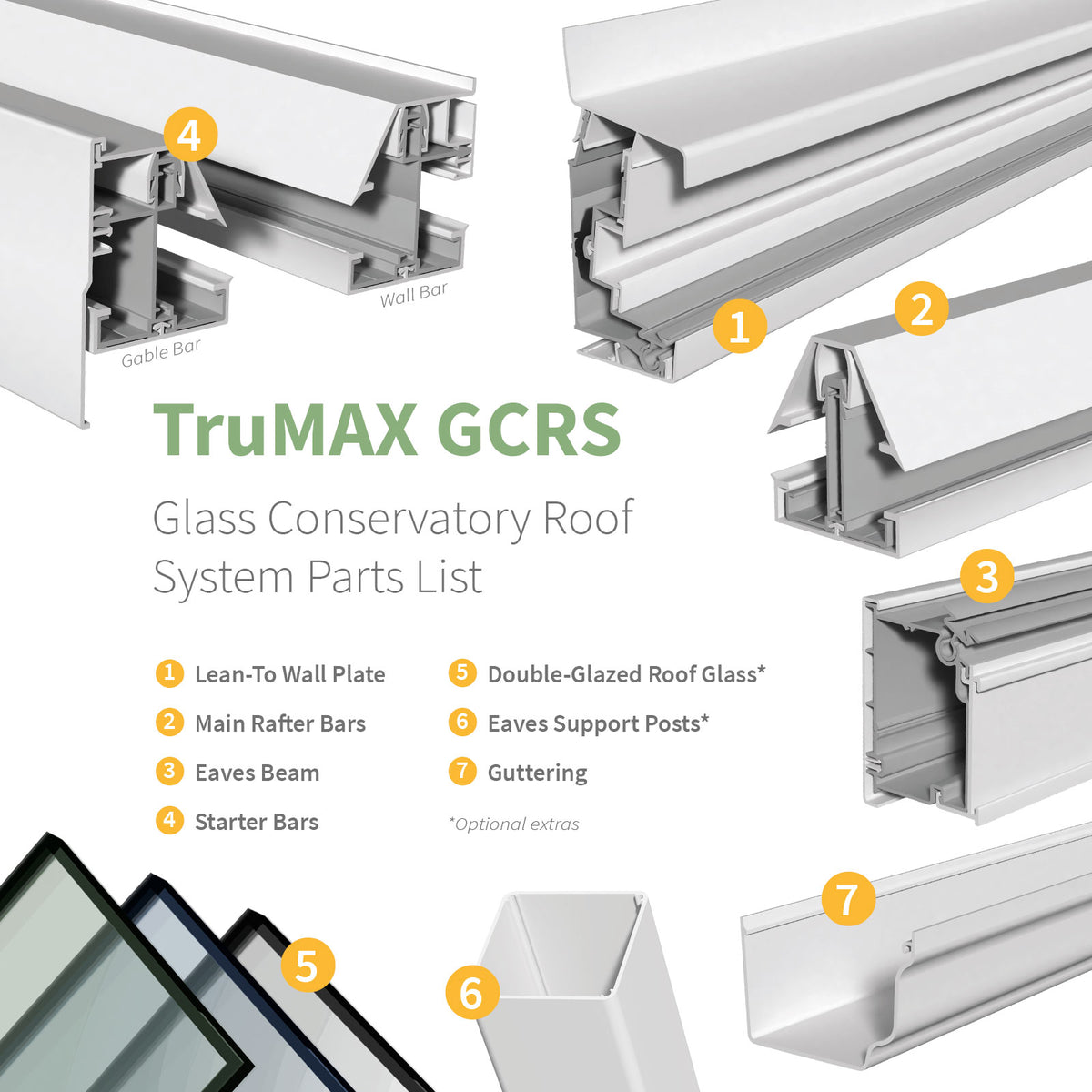 TruMAX GCRS - Glass Conservatory Roof System