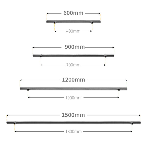 Long Inline Pull Door Handle Straight Slim External Bar – Truly PVC