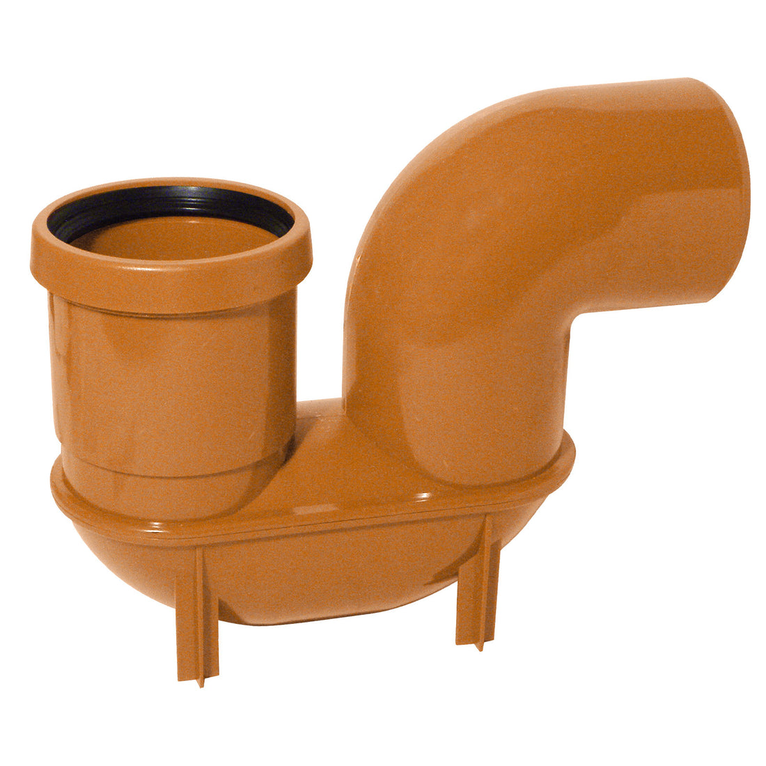 P Trap Gulley for 110mm Plastic PVC-u Underground Drainage System ...