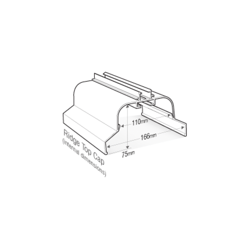Ultra Frame Half Ridge Ultraframe Conservatory Ridge Capping – Truly PVC