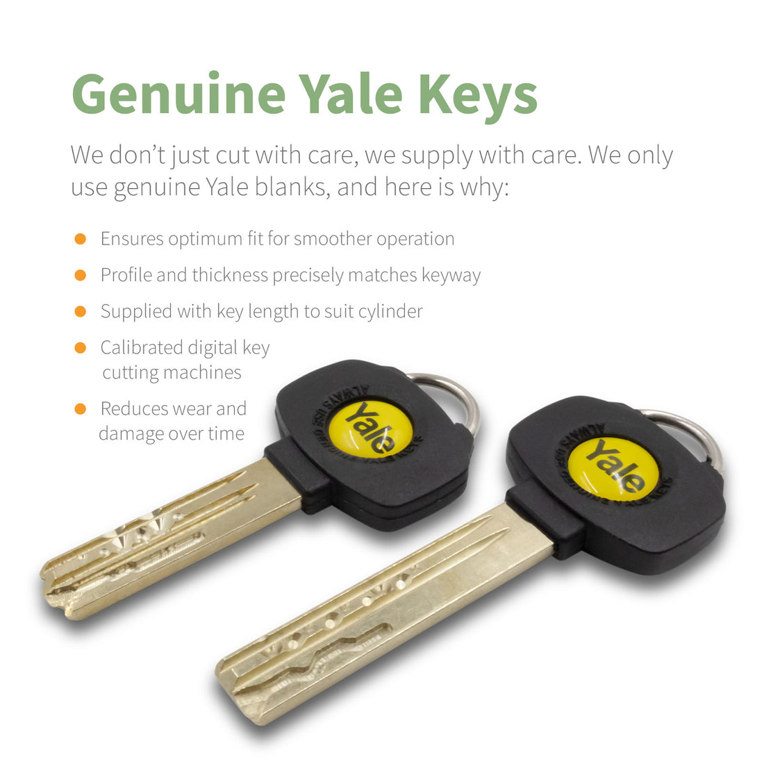 Yale Platinum Key Cutting – Truly PVC