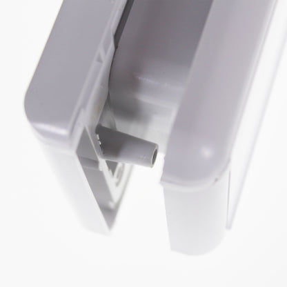 White/White 40-80mm Yale Yaleseal 10" Letterplate Post box - 20-40mm, Black/Black