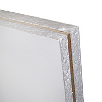Polystyrene with MDF panel