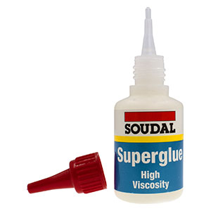 Soudal Superglue High Viscosity Adhesive