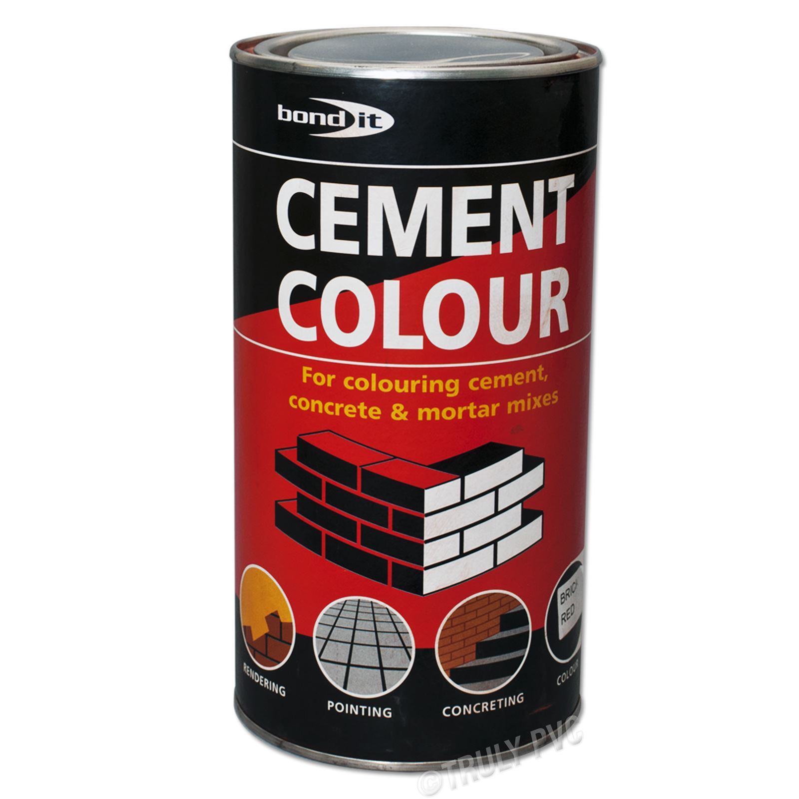 Black Powdered Cement Dye (1 Kg, 6 Pack) | Truly PVC - Conservatory