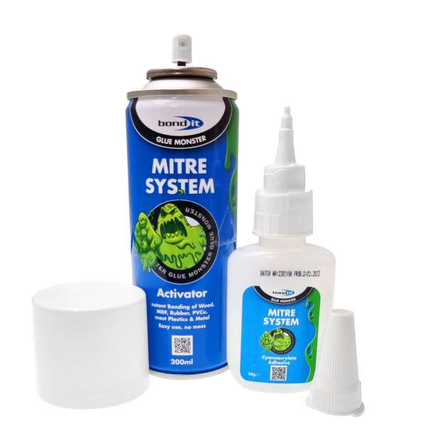 Super Glue Mitre Kit Adhesive