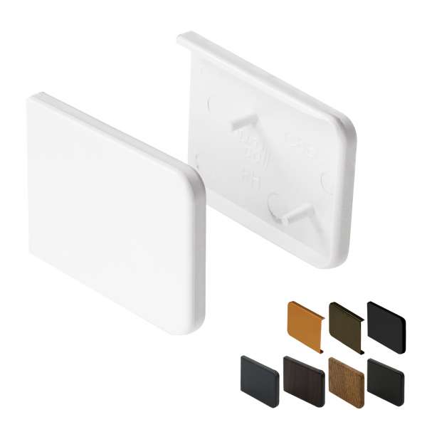 Short End Caps for Window Cill Capping Cover (Pair)