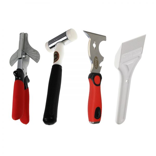 Hammer, Multi-Knife, Shovel &amp; Shear Tool Kit