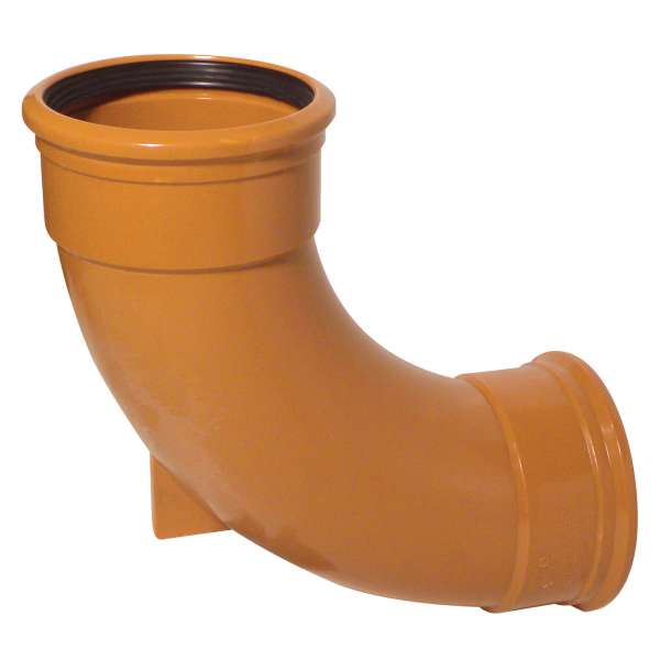 Rest Bend (Double Socket) for 110mm Plastic PVC-u Underground Drainage System Fittings