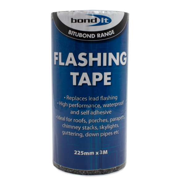 225mm (9in) x 3m Bond-It Flashing Tape Bitumen Roof Roll