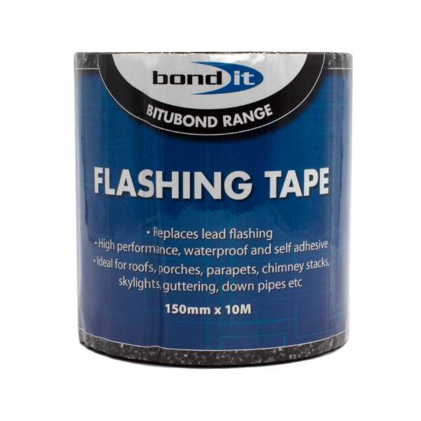 150mm (6in) x 10m Bond-It Flashing Tape Bitumen Roof Flashing Tape