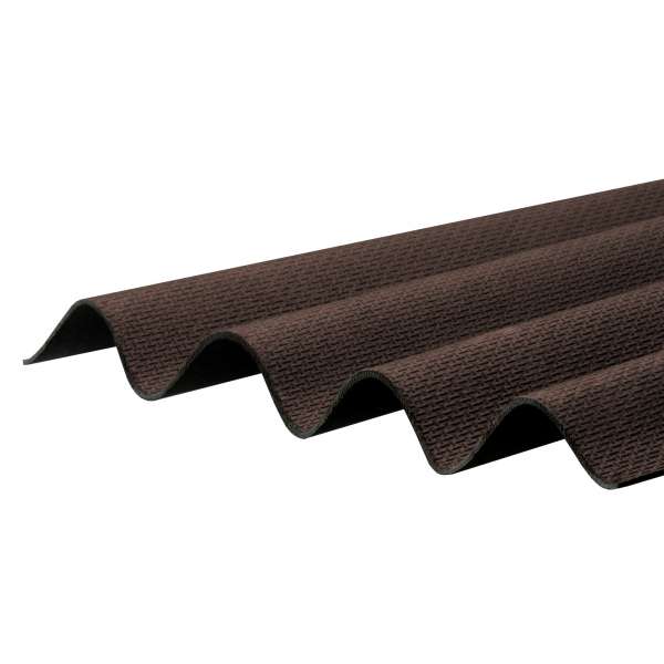 Brown Corrapol-BT Corrugated Bitumen Roofing Sheet